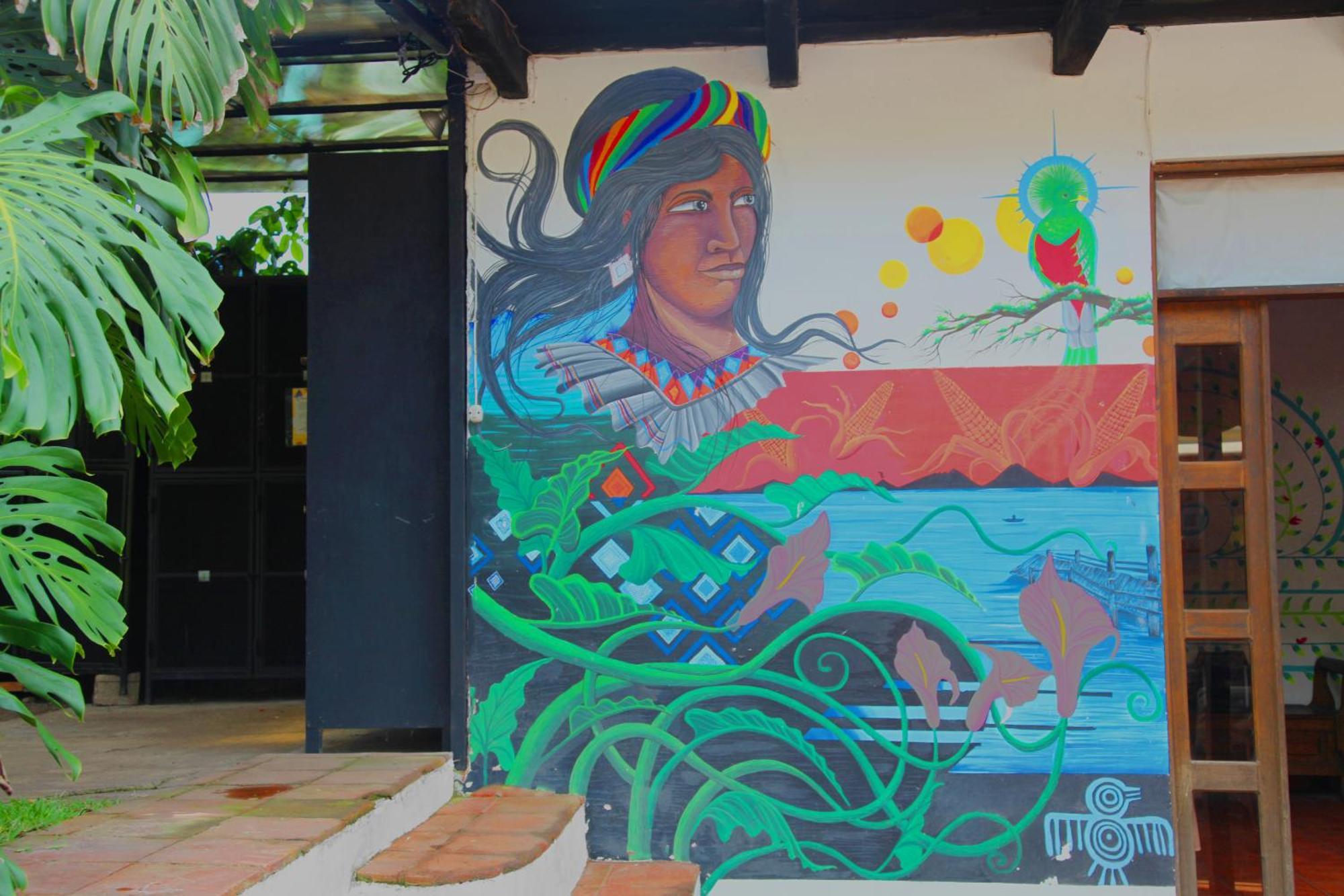 Hostal Antigueeno Antigua Bagian luar foto